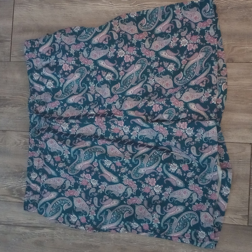 Paisley Shorts Blue/Pink